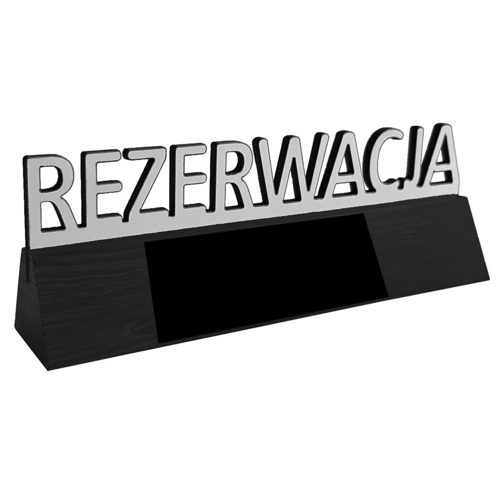 tabliczka rezerwacja
