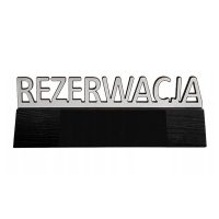 tabliczka rezerwacja