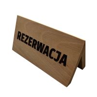 tabliczka rezerwacja