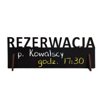 tabliczka rezerwacja