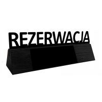 tabliczka rezerwacja