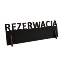 tabliczka rezerwacja